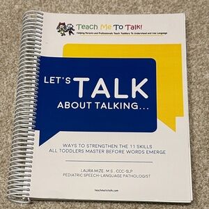 Let’s Talk About Talking by Laura Mize NWOT